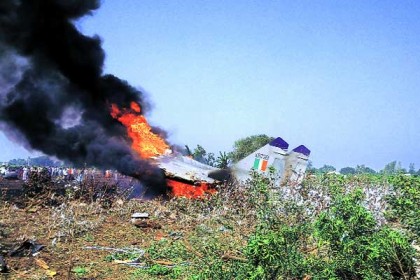 ৩ মাসের ব্যবধানে ভারতের আরও একটি যুদ্ধবিমান বিধ্বস্ত