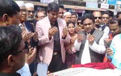 নলডাঙ্গা মুক্তিযোদ্ধা কমপ্লেক্স ভবন নির্মাণ কাজের ভিত্তিপ্রস্তর উদ্বোধন