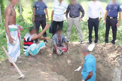 আশুগঞ্জে ৫ মাস পর কবর থেকে লাশ উত্তোলন