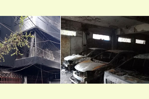রাজধানীর ইস্কাটনে অগ্নিকাণ্ডে ৩ জনের মৃত্যু