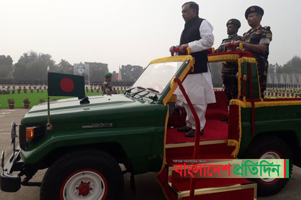 'প্রধানমন্ত্রীর নির্দেশে আনসার বাহিনীকে সৃজন করা হয়েছে'