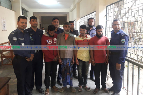 সিরাজগঞ্জে ধর্ষণ মামলায় ৬ জনের যাবজ্জীবন