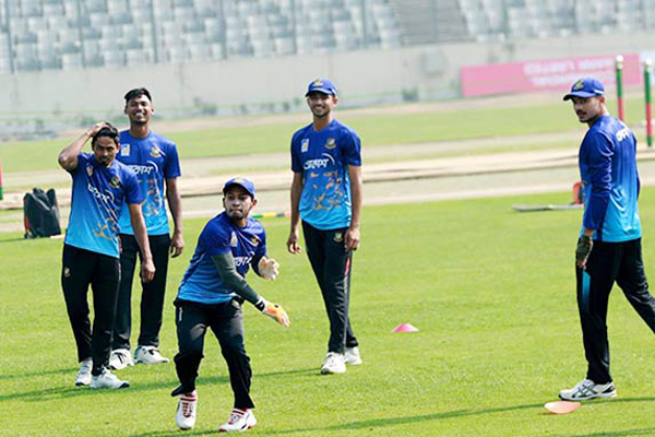 বিকালে অনুশীলনে নামছেন টাইগাররা