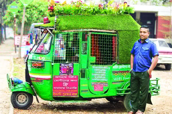 দুলালের মানবিক সিএনজি