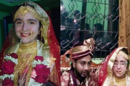 প্রেমের টানে ইতালির তরুণী এখন লক্ষ্মীপুরে