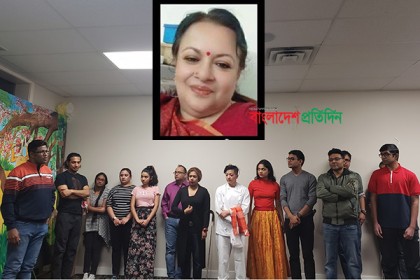 মঞ্চ অভিনেত্রী তুলিকা চৌধুরীর মৃত্যুতে মুক্ত বিহঙ্গের শোকসভা
