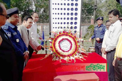 কিশোরগঞ্জে পুলিশ মেমোরিয়াল ডে পালিত
