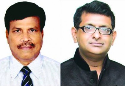 আইইবি ঢাকা সেন্টারের চেয়ারম্যান আবুল হোসেন, সেক্রেটারি খায়রুল বাশার