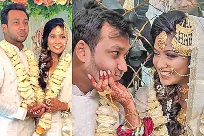 বিয়ে করলেন টয়া ও শাওন