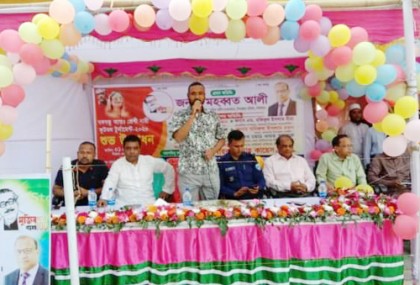 বঙ্গবন্ধুর জন্মশতবার্ষিকী উপলক্ষে লাকসামে নারী ফুটবল টুর্নামেন্ট