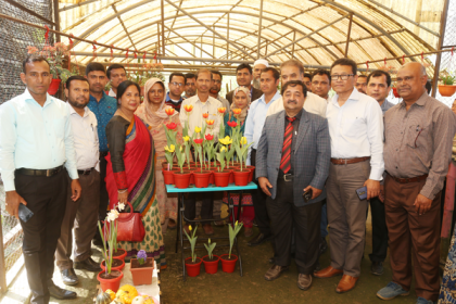 ফুলের আধুনিক উৎপাদন কলাকৌশল ও ব্যবস্থাপনা কর্মশালা  