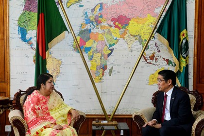 মুজিববর্ষে জাপানের স্পিকারকে আমন্ত্রণ