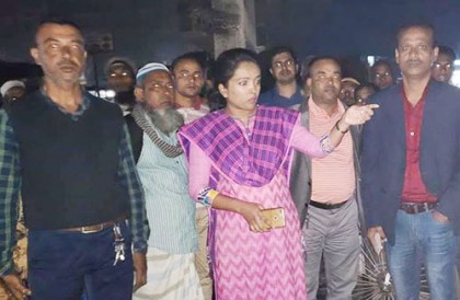 আগুনে পুড়ে যাওয়া ৩৯ দোকানের স্থলে নতুন স্থাপনা নির্মাণে প্রশাসনের নিষেধাজ্ঞা