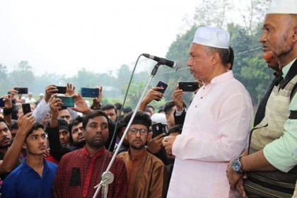 নোয়াখালীতে ছাত্রলীগ নেতা রাকিবের জানাজা অনুষ্ঠিত