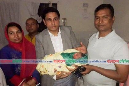 সাভারে শপিং ব্যাগে করে ফেলে যাওয়া নবজাতক উদ্ধার