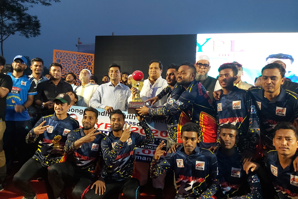 গাজীপুর ইয়ুথ ক্লাবের উদ্যোগে ক্রিকেট টুর্নামেন্ট ফাইনালে ক্রীড়া প্রতিমন্ত্রী