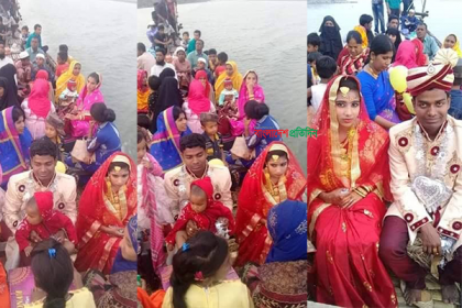 পদ্মা নদীতে বর-কনেসহ নৌকাডুবিতে শিশুর মৃত্যু, নিখোঁজ ২০