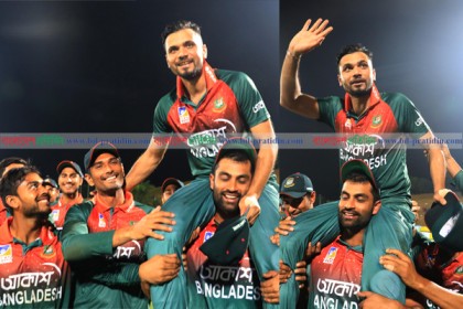 তামিম-লিটনে রাঙা মাশরাফির বিদায়ের রাত