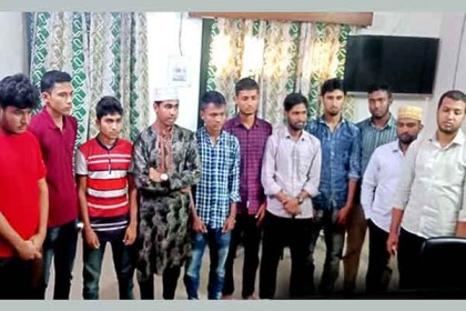 কালীগঞ্জে নাশকতার পরিকল্পনার অভিযোগে শিবিরের ১১ নেতাকর্মী আটক