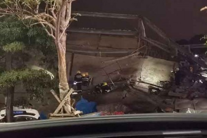 চীনে করোনা আক্রান্তদের রাখা হোটেলে ধস, ধ্বংসস্তুপে আটকা ৭০