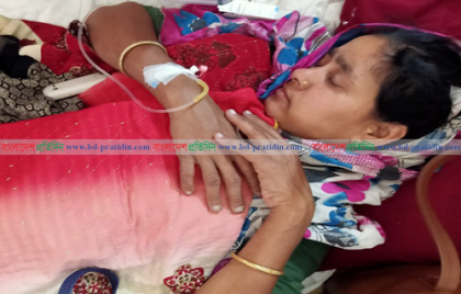 কলাপাড়ায় প্রতিপক্ষের হামলায় গৃহবধূ ও তার স্বামী আহত