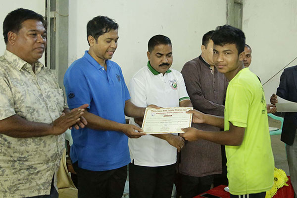 খাগড়াছড়িতে ২০ দিনব্যাপী উশু প্রশিক্ষণ সমাপ্ত