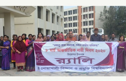 নোবিপ্রবিতে আন্তর্জাতিক নারী দিবস উদযাপন