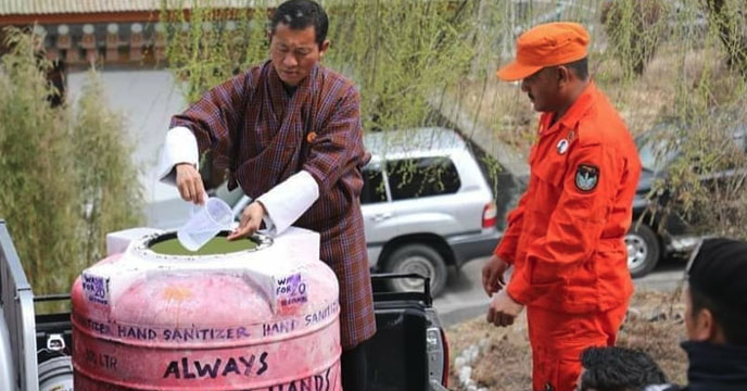 করোনাভাইরাস: জীবাণু প্রতিরোধে চমক দেখাল ভুটান