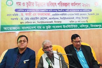 'ভুট্টা থেকে তেল উৎপাদন করতে পারলে দেশ সোনার বাংলায় পরিণত হবে'