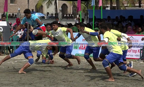 যশোরে খুলনা বিভাগীয় কাবাডি প্রতিযোগিতা শুরু 
