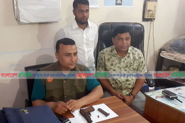 মাগুরায় বিদেশি পিস্তলসহ যুবক আটক