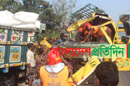 কুষ্টিয়ায় সড়ক দুর্ঘটনায় নিহত ১