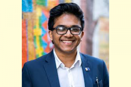 ক্যানসাস স্টেট ইয়ং ডেমক্র্যাটিক পার্টির প্রেসিডেন্ট বাংলাদেশি রায়ান 