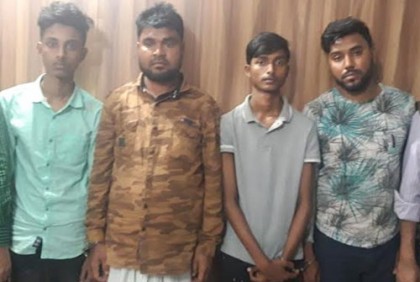 সিলেটে ‘শীর্ষ মাদক ব্যবসায়ী’ তিন সহযোগীসহ গ্রেফতার