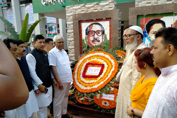 চুয়াডাঙ্গায় বঙ্গবন্ধুর জন্মশতবার্ষিকী পালিত

