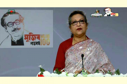 ঘরে ঘরে মুজিবের আদর্শের দুর্গ গড়ব: শেখ রেহানা