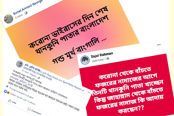 করোনা থেকে বাঁচতে থানকুনি পাতা খাওয়ার গুজব!