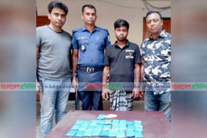 সোনারগাঁয়ে সাড়ে ৫ হাজার ইয়াবাসহ পিকআপ চালক আটক