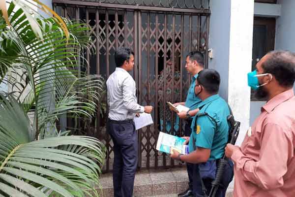 সিলেটে কোয়ারেন্টাইনে থাকা ৩৫ জনকে বাড়িতে পাওয়া যায়নি