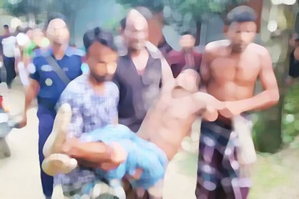 প্রবাসী সন্দেহে বৃদ্ধকে গ্রামবাসীর গণধোলাই