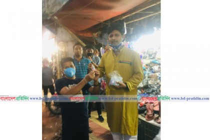 করোনায় জনসচেতনতায় চট্টগ্রামে মাঠে ছাত্রলীগ