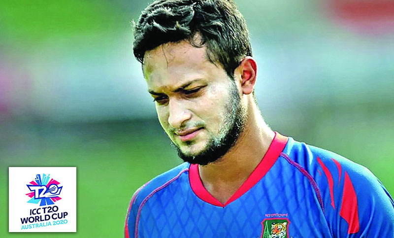 টি-২০ বিশ্বকাপে সাকিবকে চায় ক্রিকেট বোর্ড
