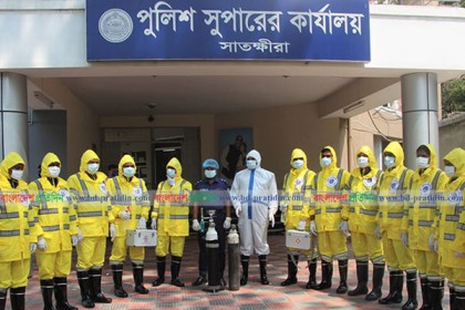 করোনা মোকাবেলায় সাতক্ষীরায় পুলিশের কুইক রেসপন্স টিম গঠন