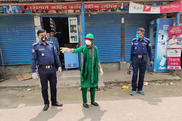 নাঙ্গলকোটে যেখানে জনসমাগম সেখানেই ইউএনও’র ঝটিকা অভিযান