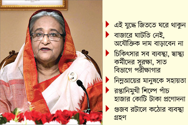 জরুরি পরিস্থিতি মোকাবিলায় প্রস্তুত
