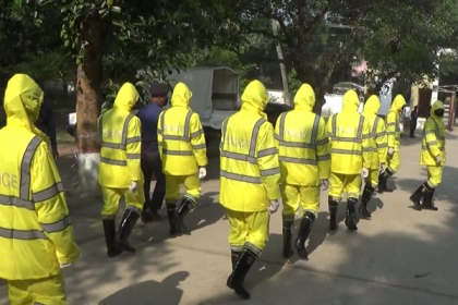 করোনা প্রতিরোধে ঝিনাইদহে পুলিশের কুইক রেসপন্স টিম