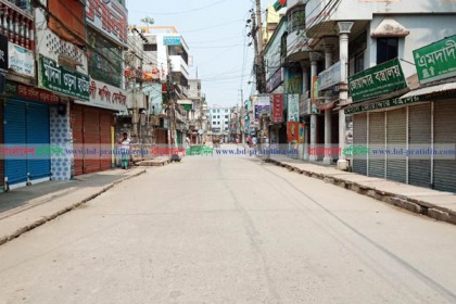 শেরপুরে অঘোষিত লকডাউন! 