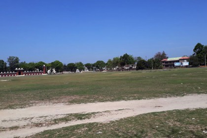 দিনাজপুরে খেলার মাঠও জনশূন্য 