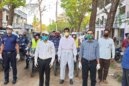 হালুয়াঘাটে করোনা প্রতিরোধ ও সচেতনতায় তৎপর প্রশাসন