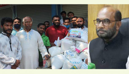 পিরোজপুরে ৬ হাজার পরিবারকে খাদ্য সামগ্রী দিলেন প্রাণিসম্পদ মন্ত্রী